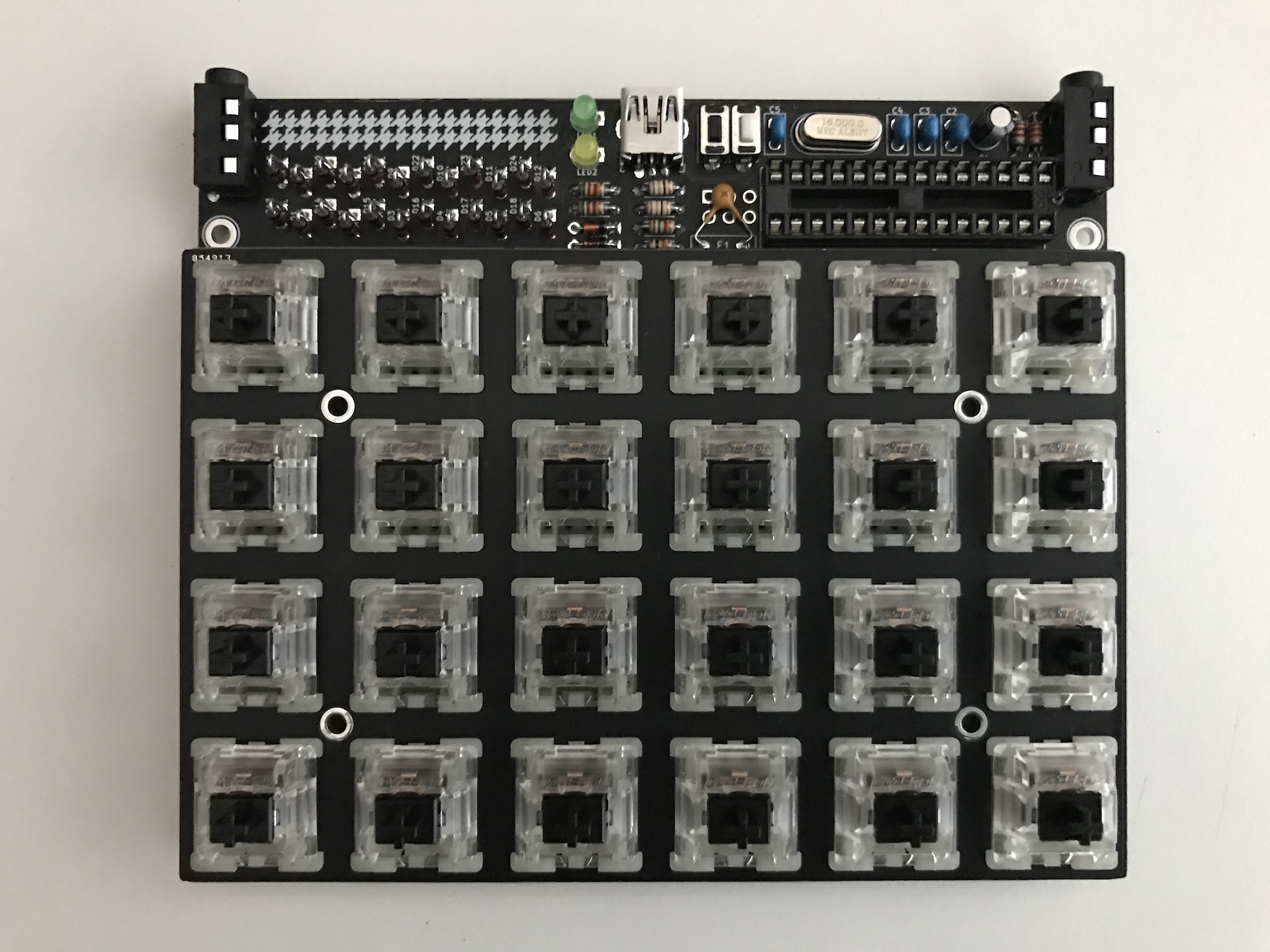 combine top plate and pcb