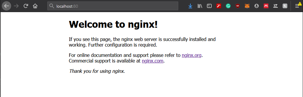 NGINXinBrowser