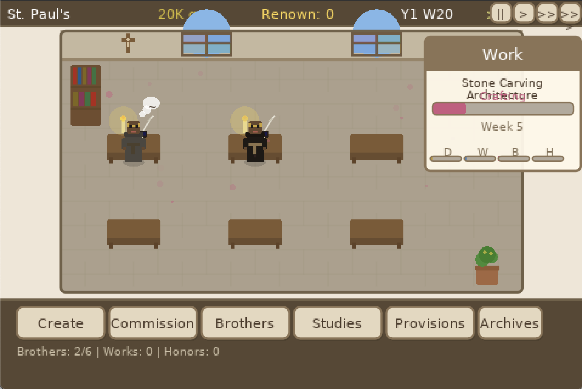 Ora et Labora screenshot