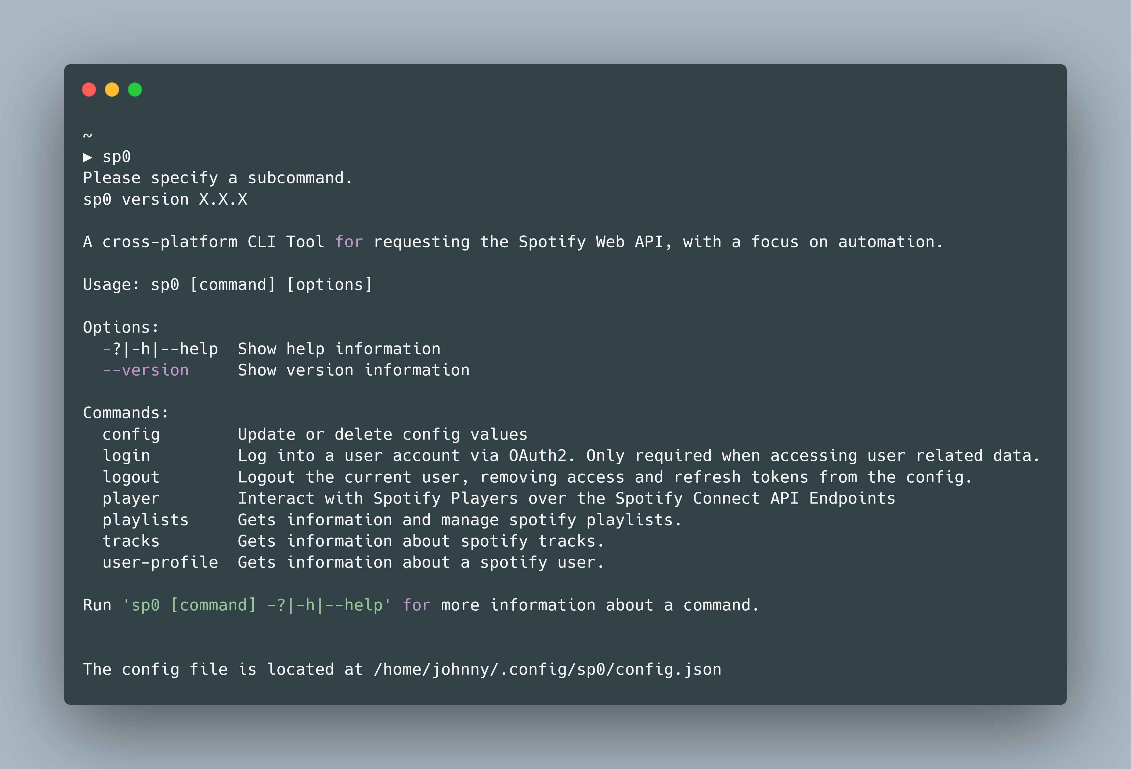 CLI Example