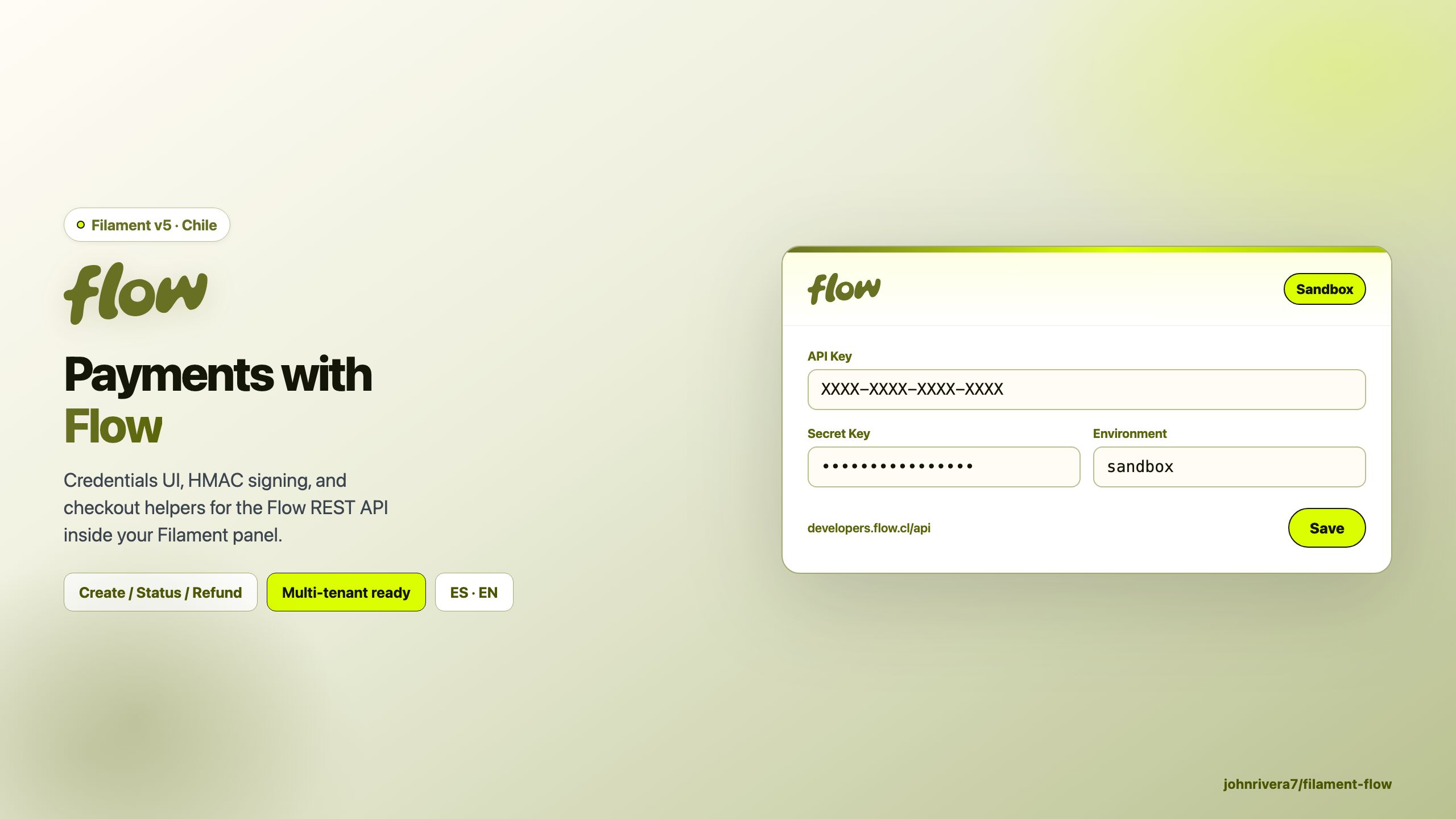 Flow Filament plugin
