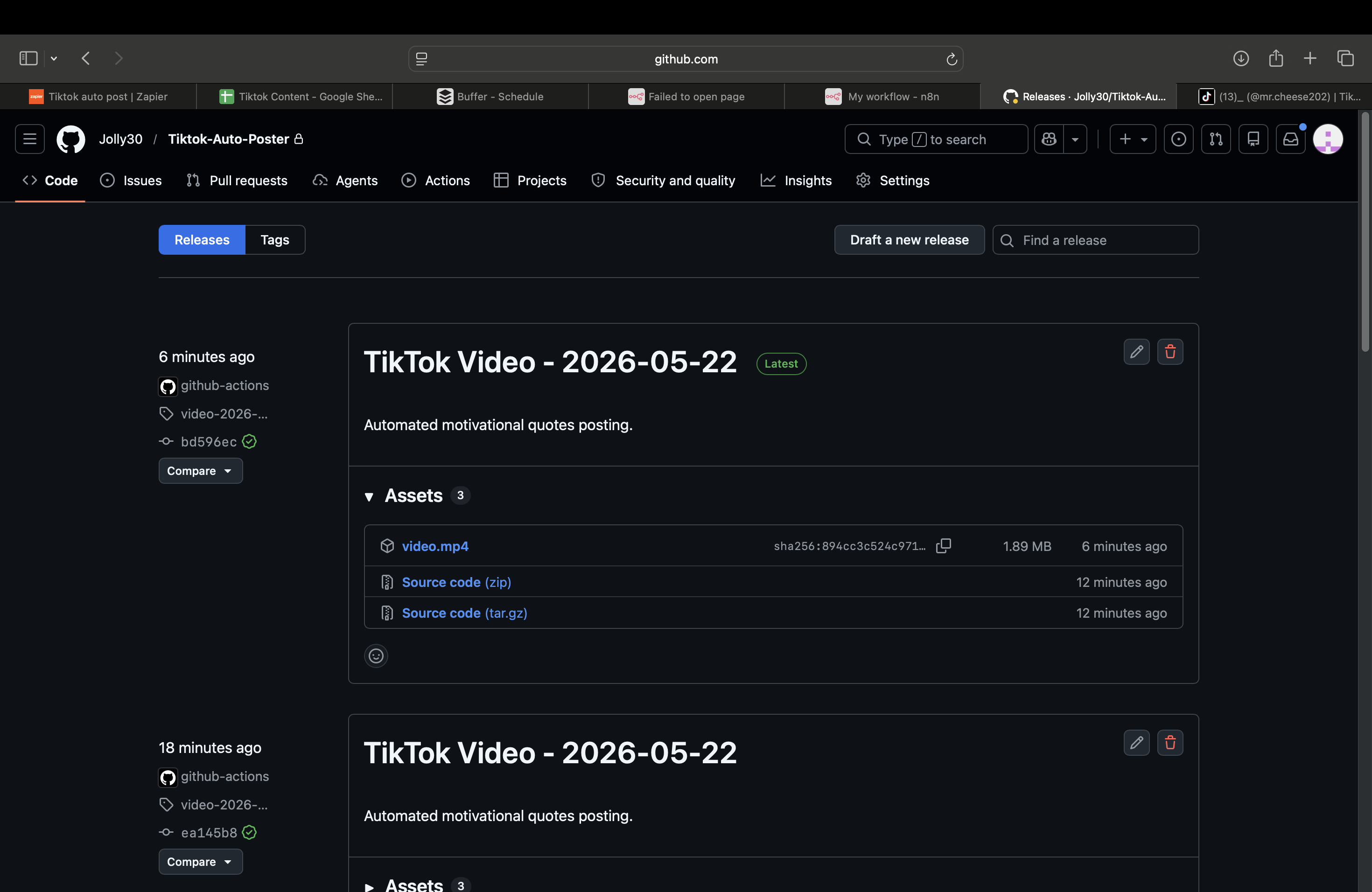 Quote-Auto-Poster screenshot