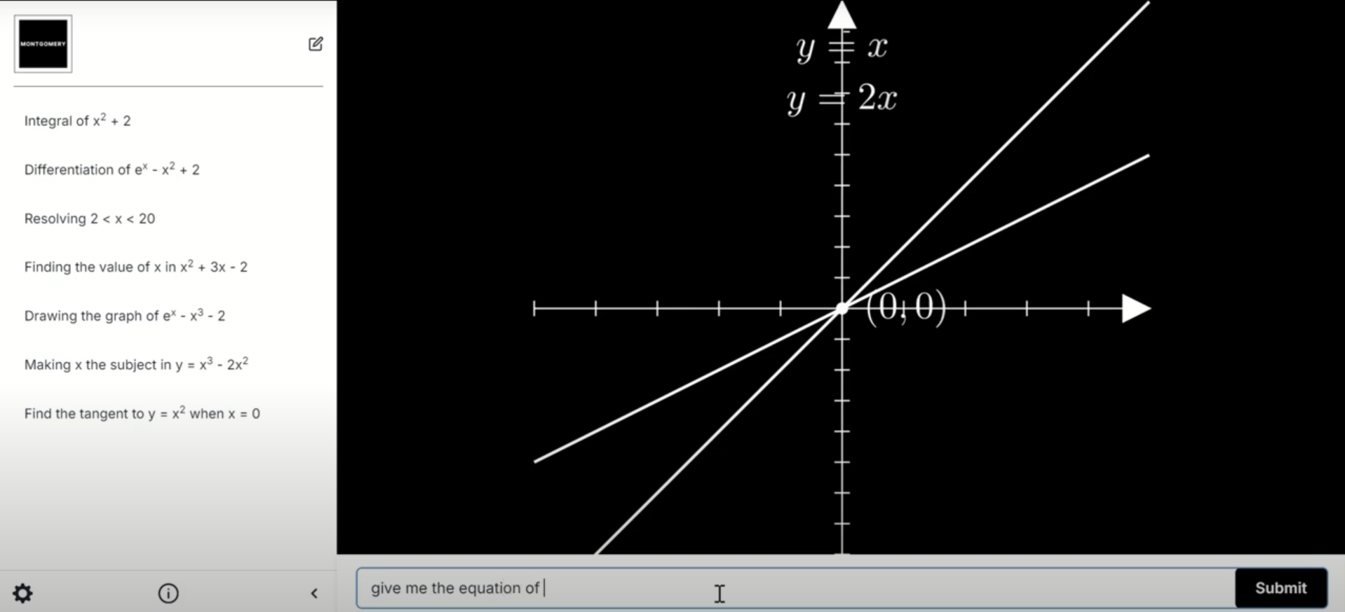 Image of Montgomery's ability to generate animations