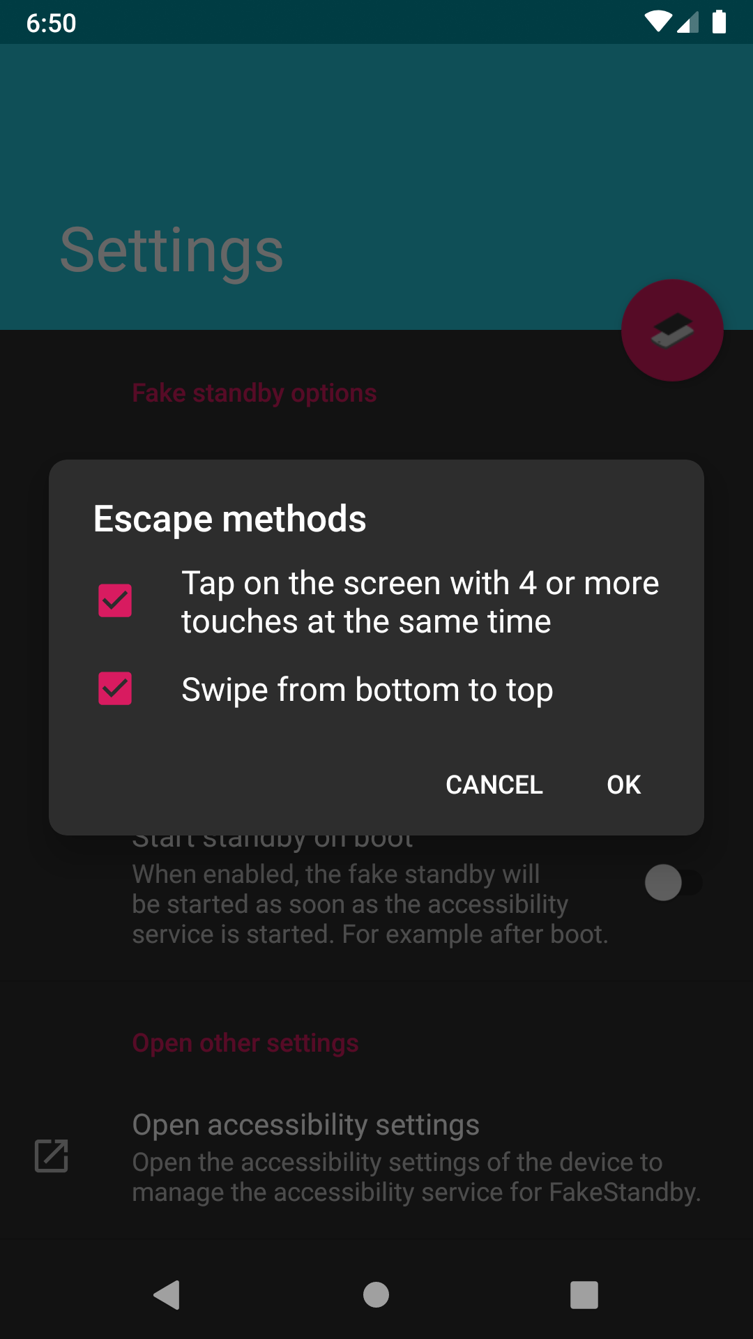 Screenshot 2 of FakeStandby — opens full size