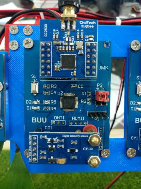 图2.3 光照传感器节点实物图