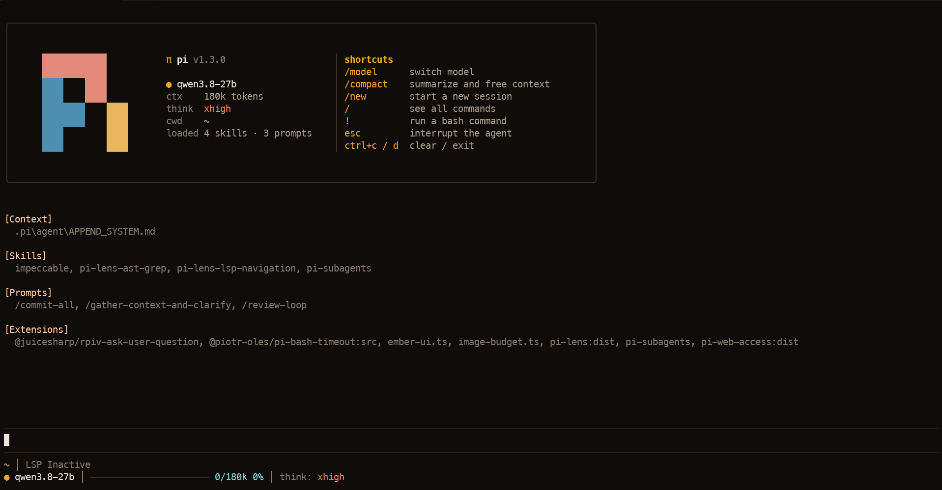 Ember UI screenshot