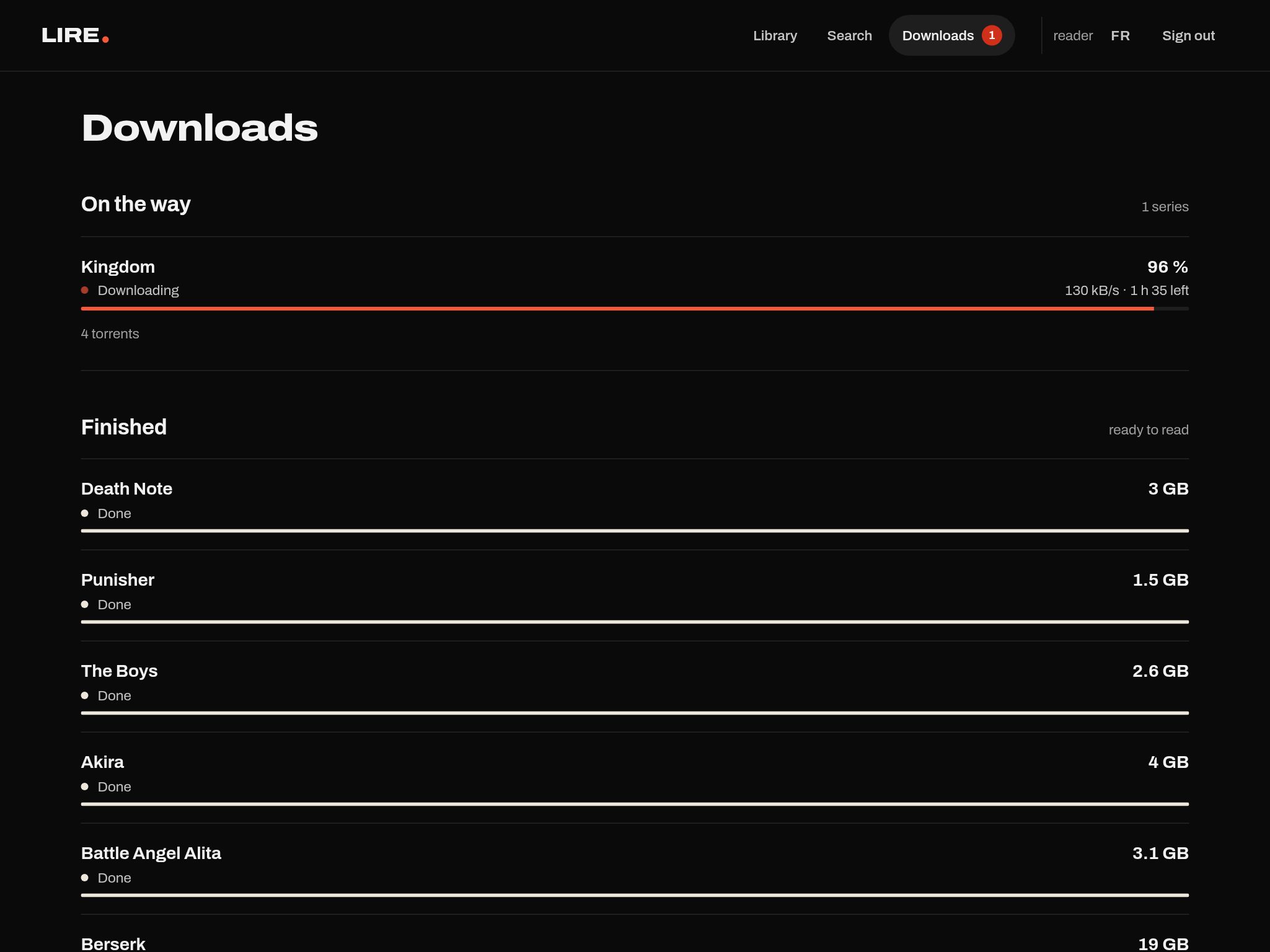 Downloads