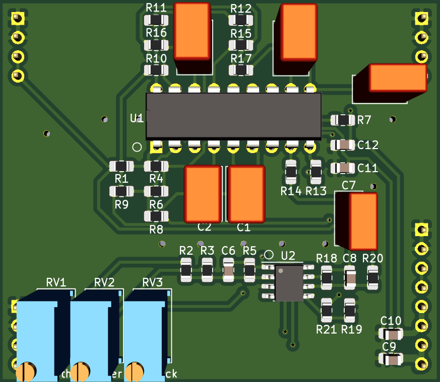 CEM3320 LPF plug in board, from the project README