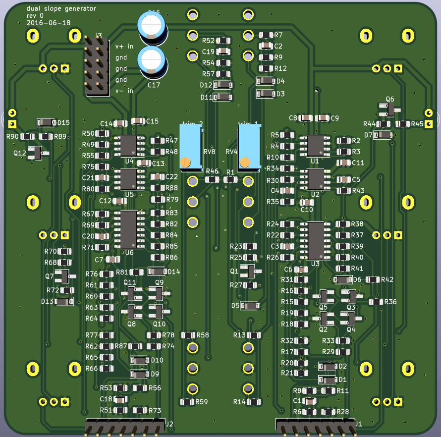 Dual Slope Generator, from the project README