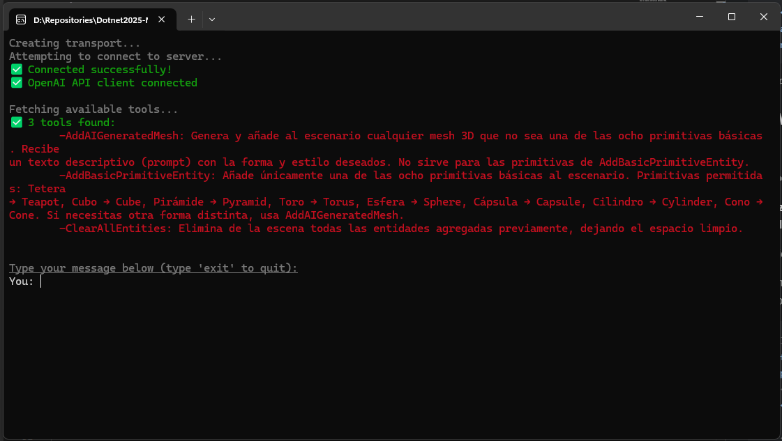MCP-Client screenshot