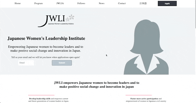 JWLI Website Animated Preview