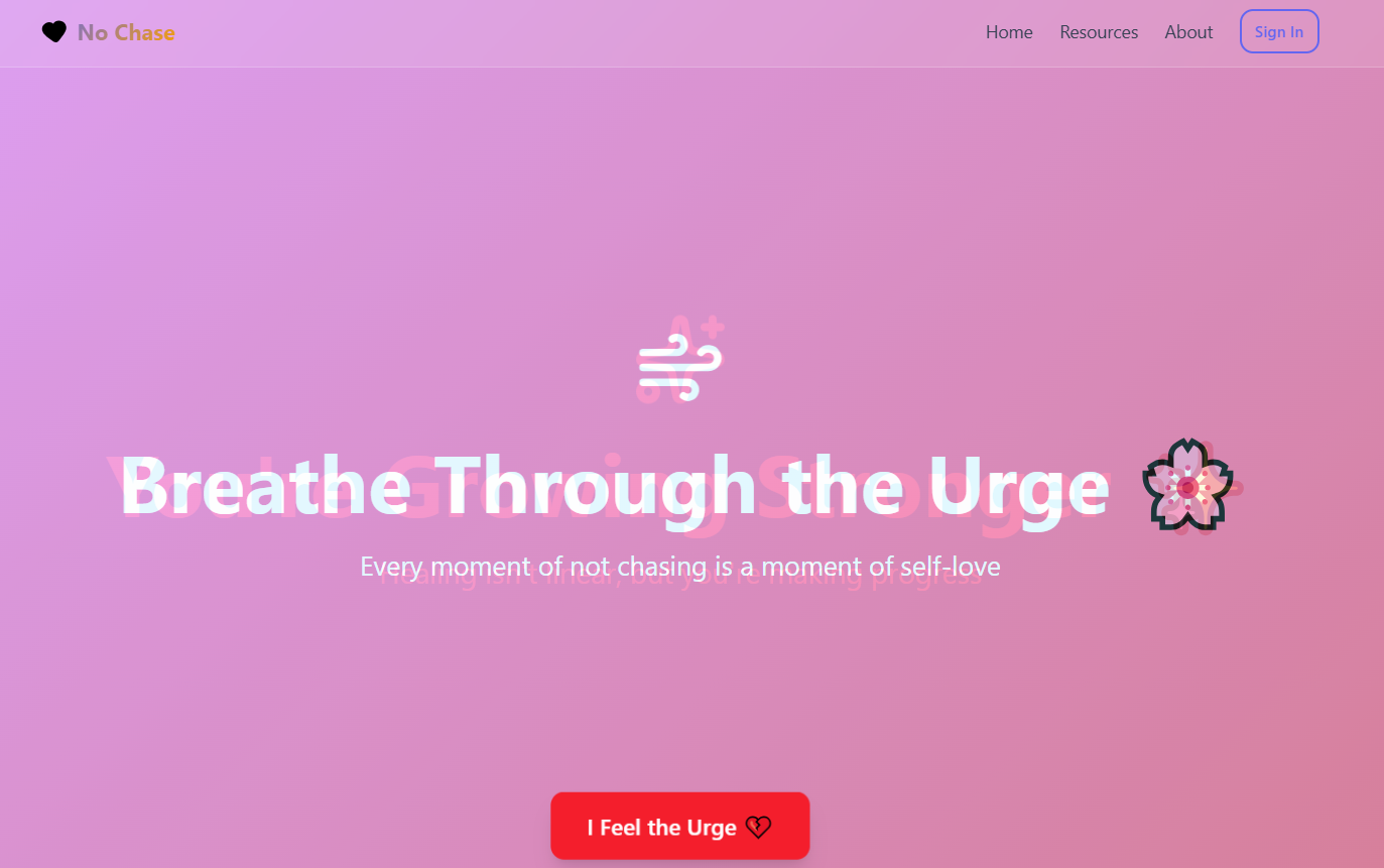 Nochase: Healing starts with awareness