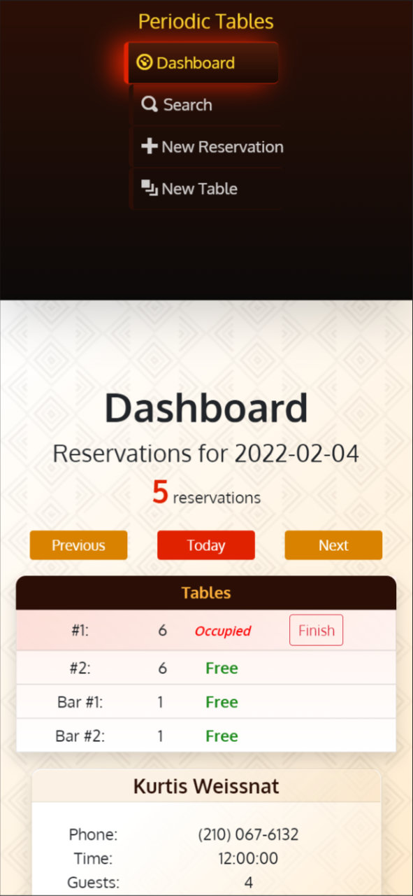 GitHub - JosephThomasVasquez/restaurant-reservation-app: Full-stack ...