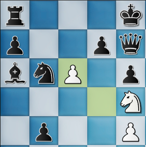 image of highlighting the last move on a board