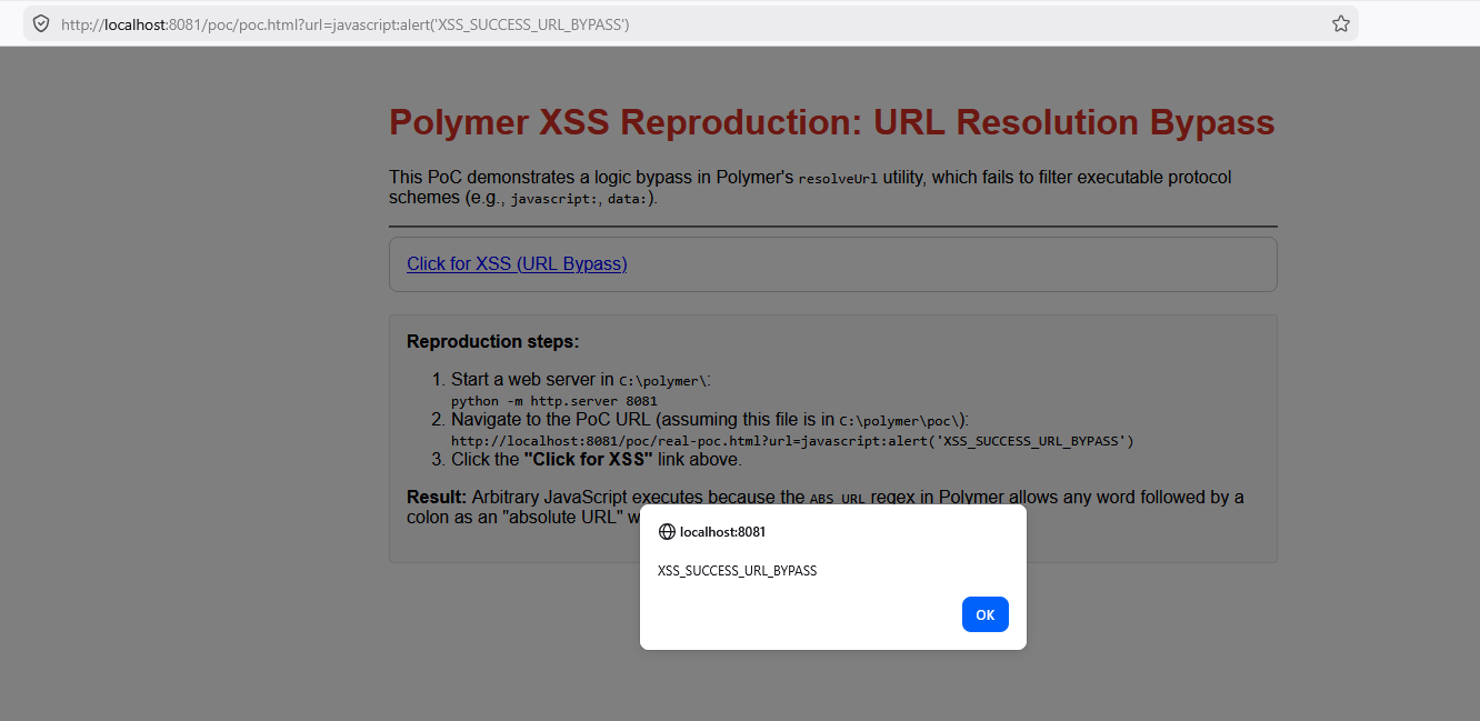 XSS Evidence