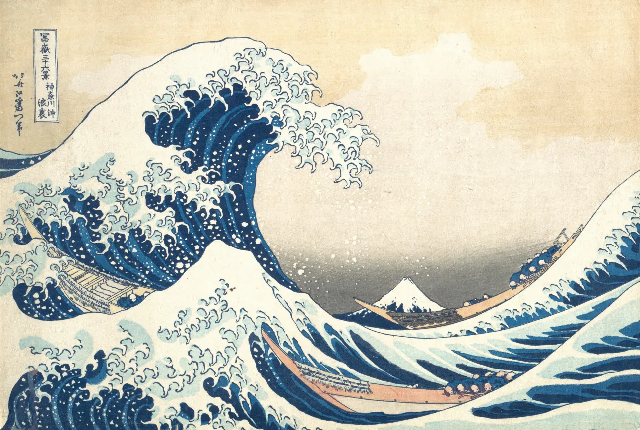 Style image — The Great Wave