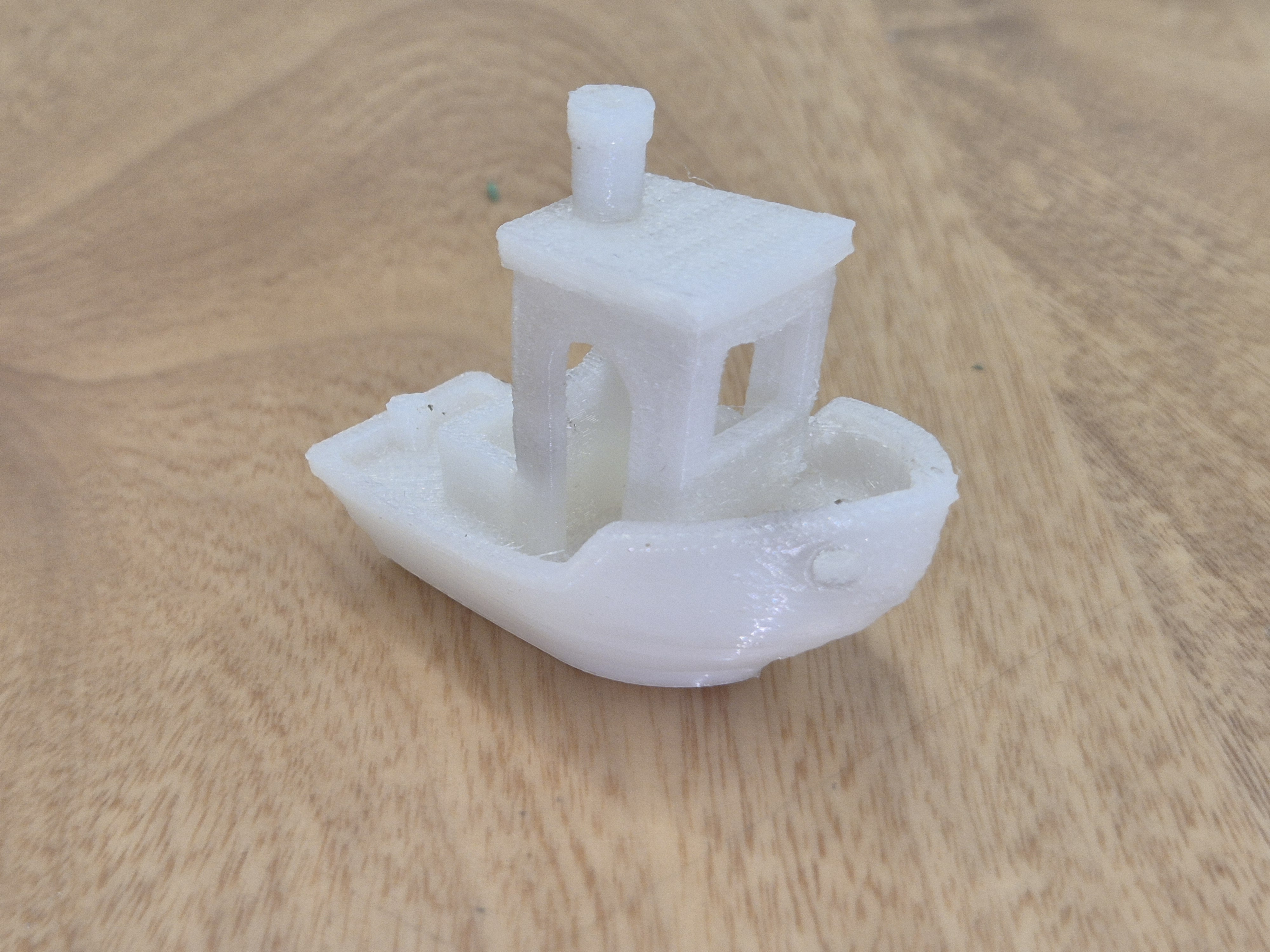 Benchy impreso en PA (Nylon) Fill3D