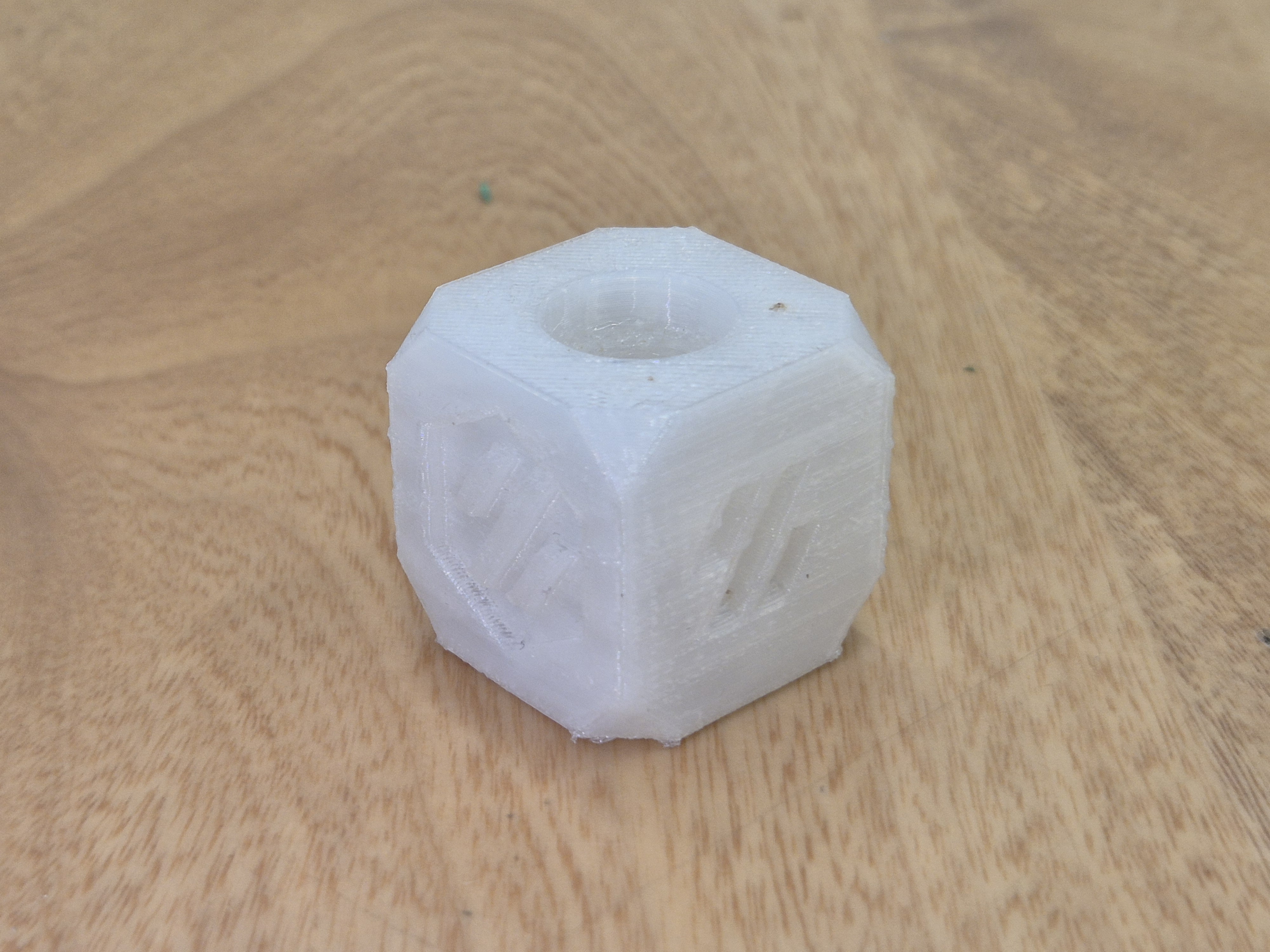 Voron Design Cube impreso en PA (Nylon) Fill3D