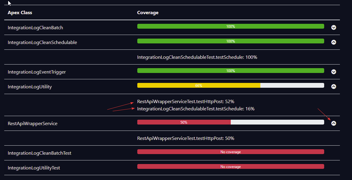 Coverage Sidebar