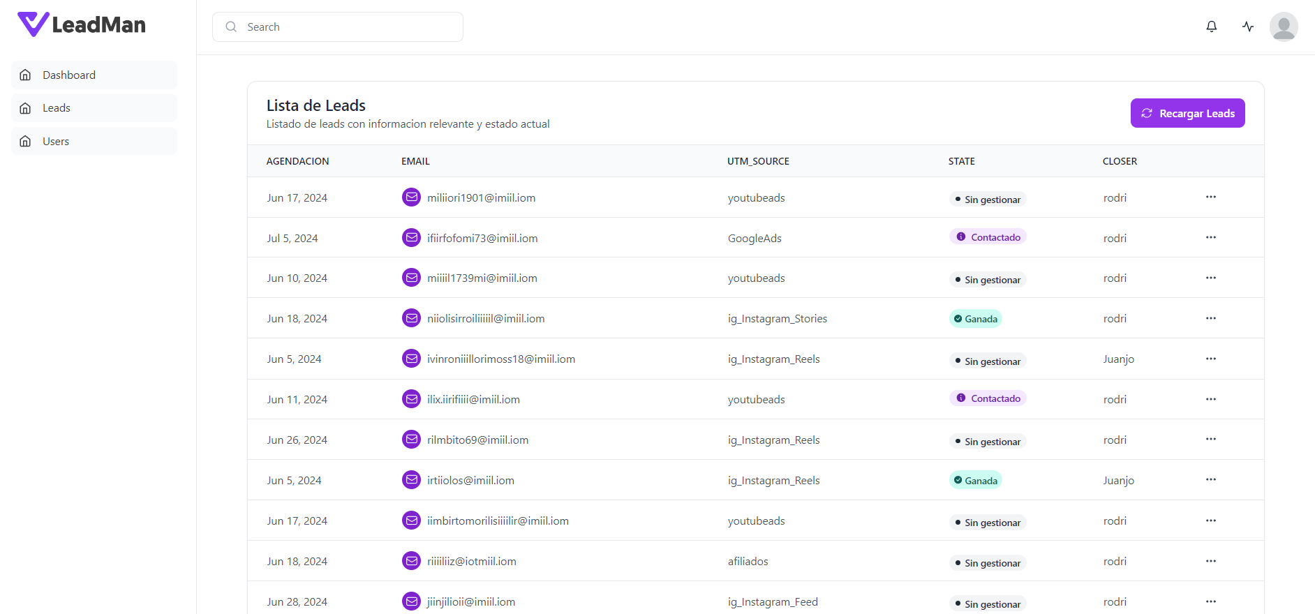 GitHub - Jucema89/leadManager-app: Front for lead Manager