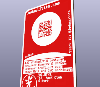 BusinessCard, from the project README