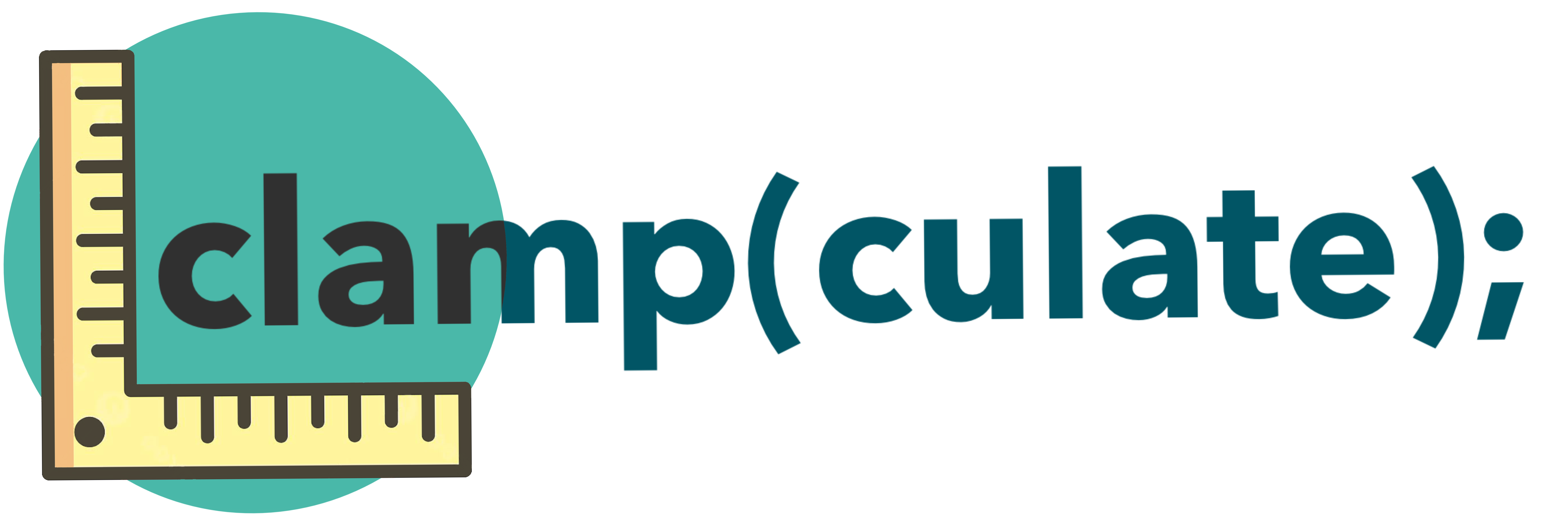 clamp(culate) original logo.