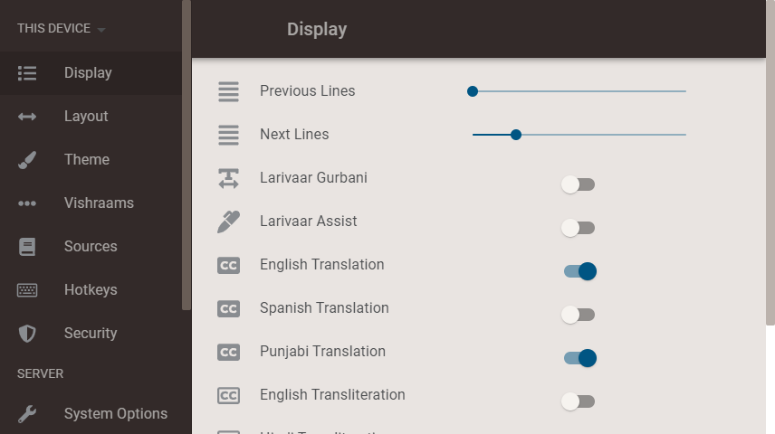 readme screenshot settings