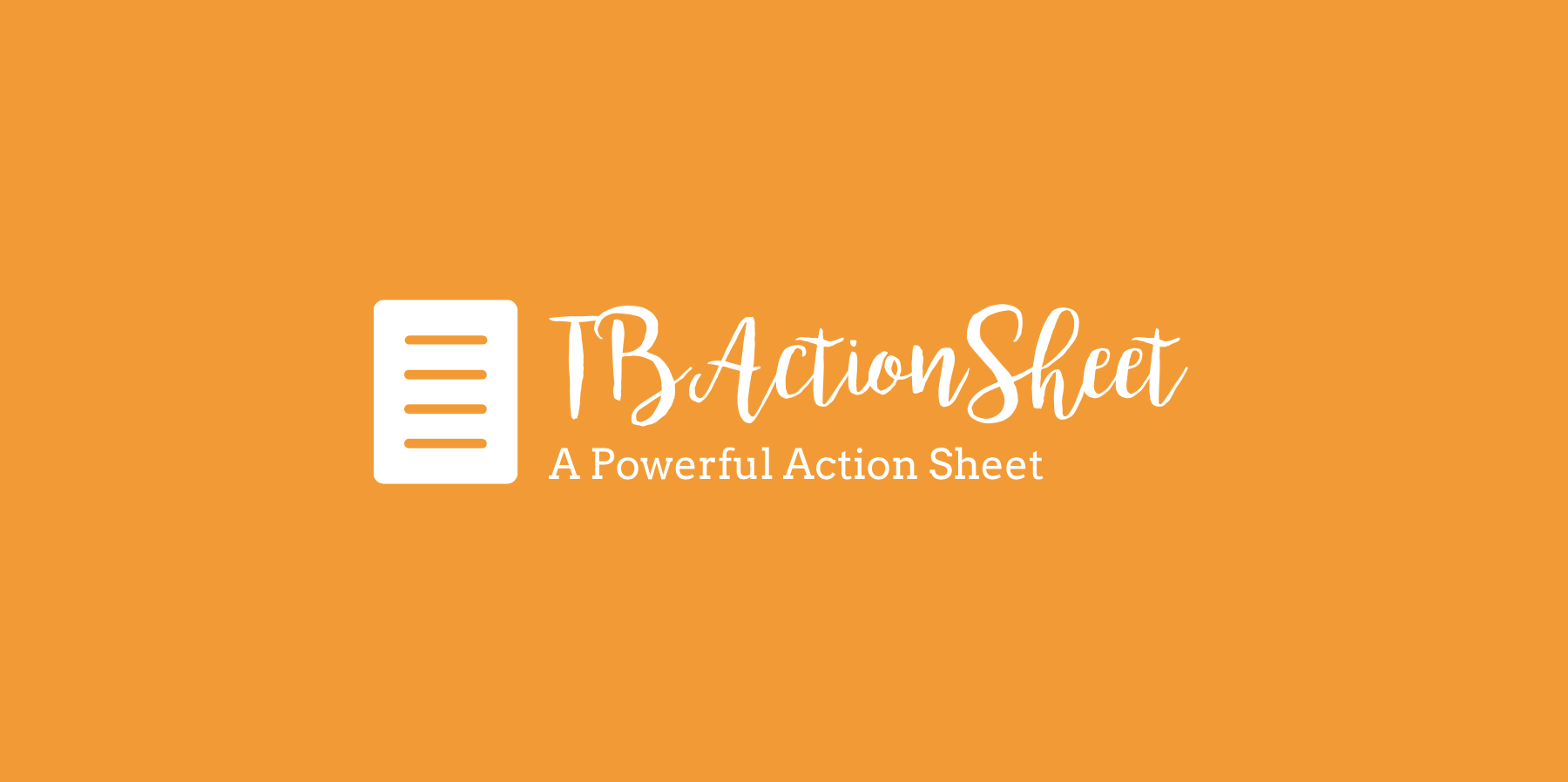 TBActionSheet