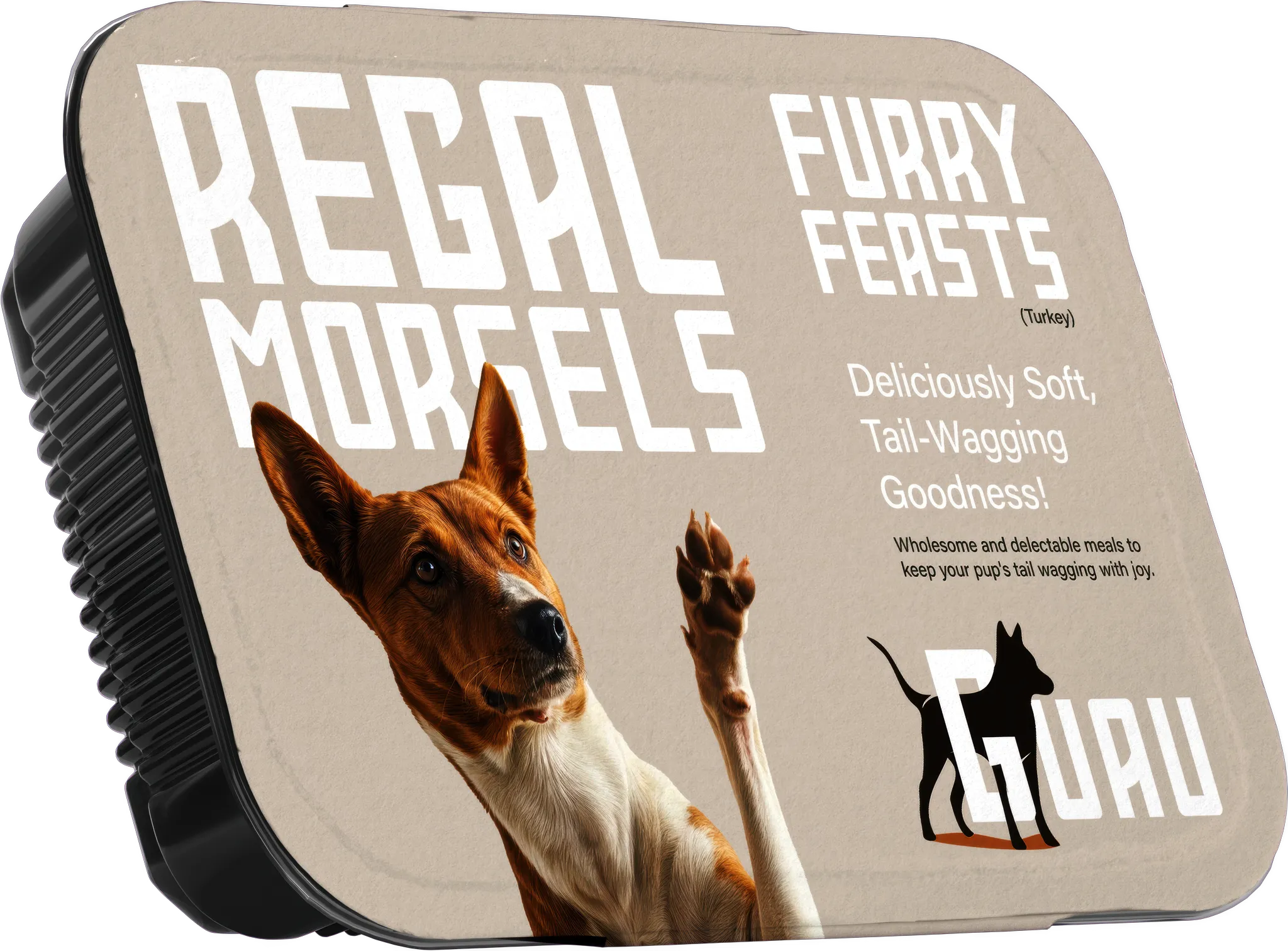 Can of Regal Morsels - The crown jewel of dog food
