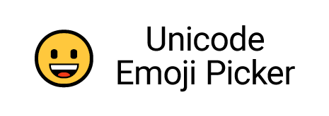Unicode Emoji Picker