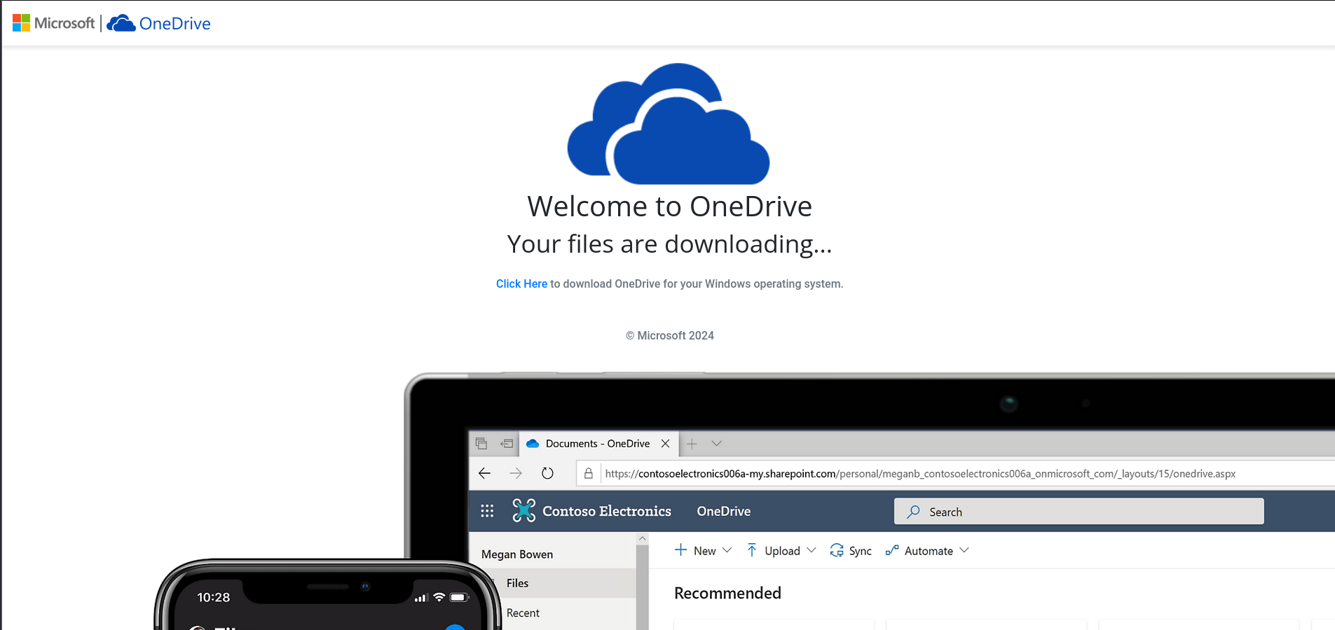 One Drive File Download
