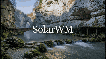 Watch the SolarWM demo: camera-controlled exploration across diverse generated worlds
