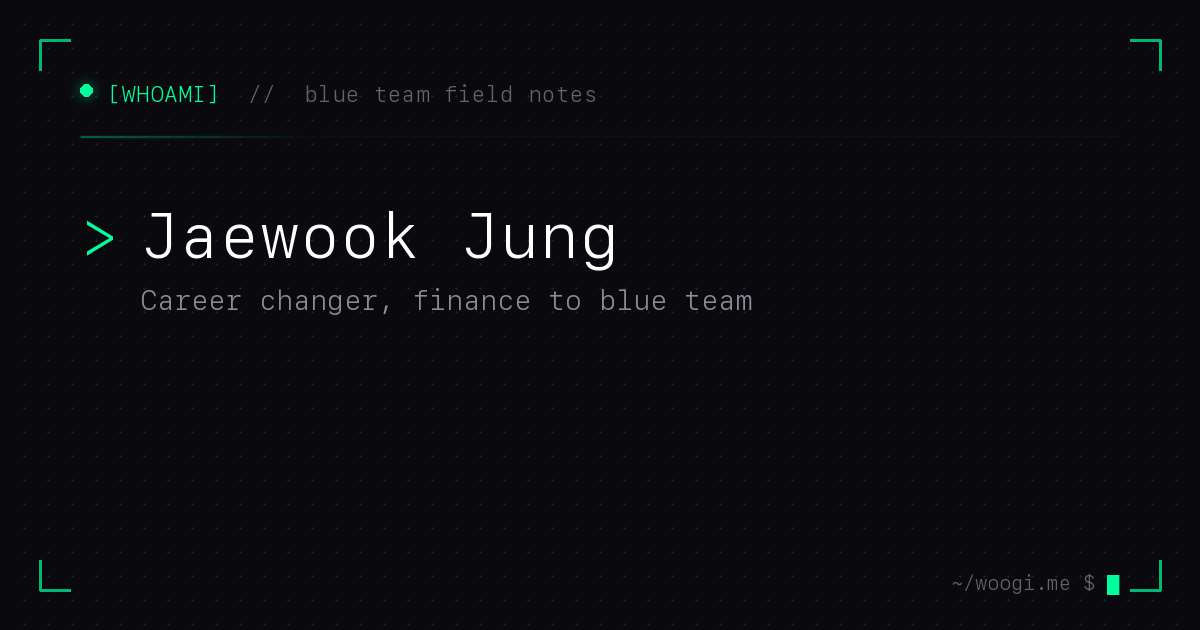 About Jaewook Jung