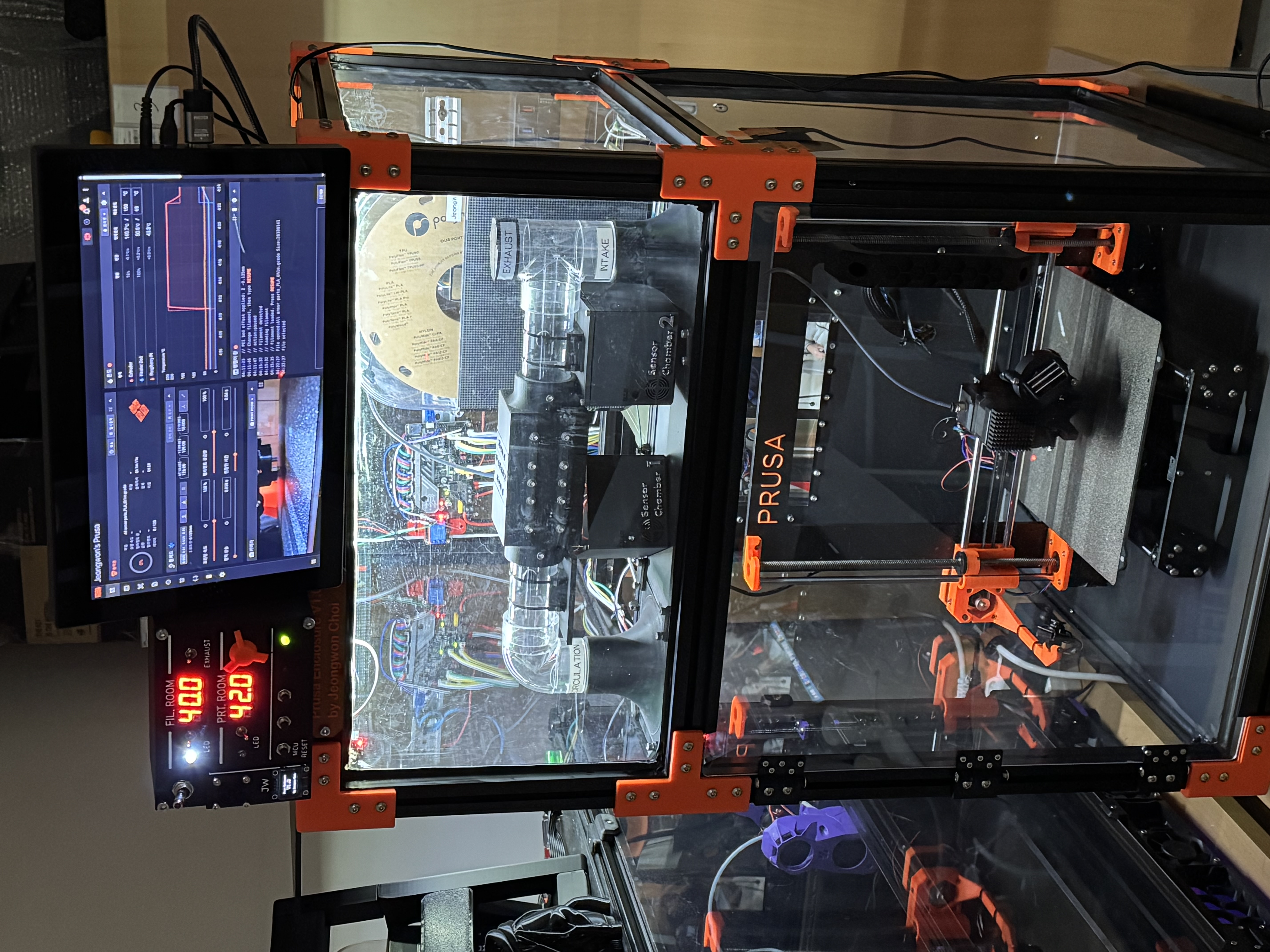 Prusa Enclosure V1.0 overall view