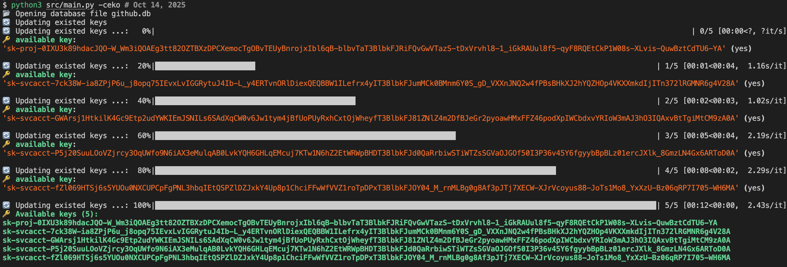 Result Demo 1