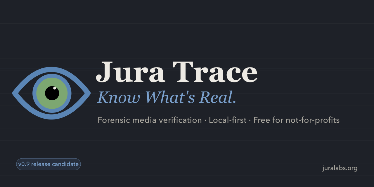 Jura Trace — Know What's Real.