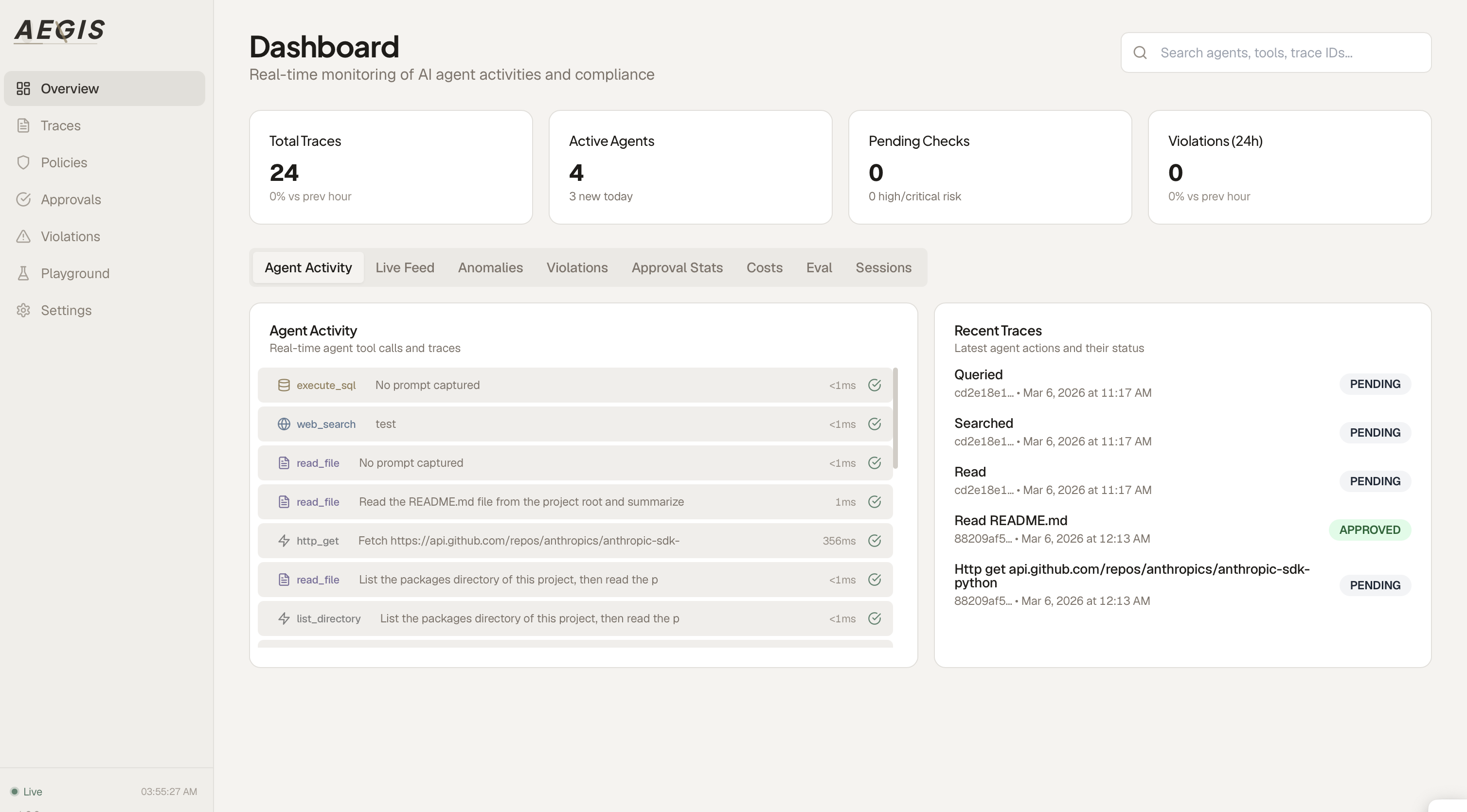 AEGIS Compliance Cockpit