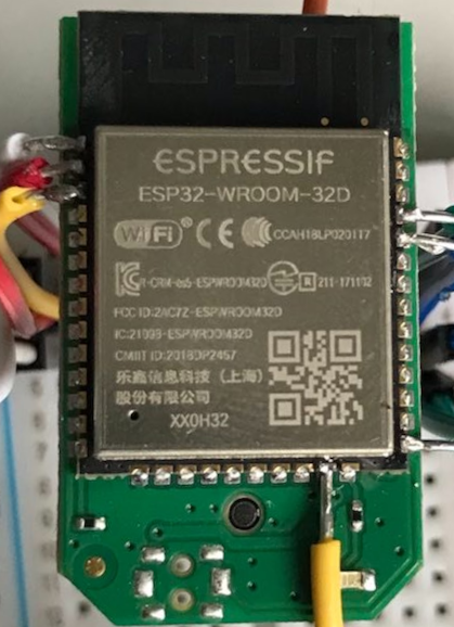 ESP32 inside the WiFi Connect dongle