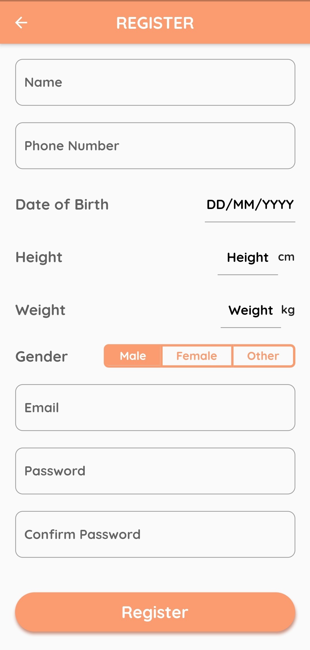 Register Page