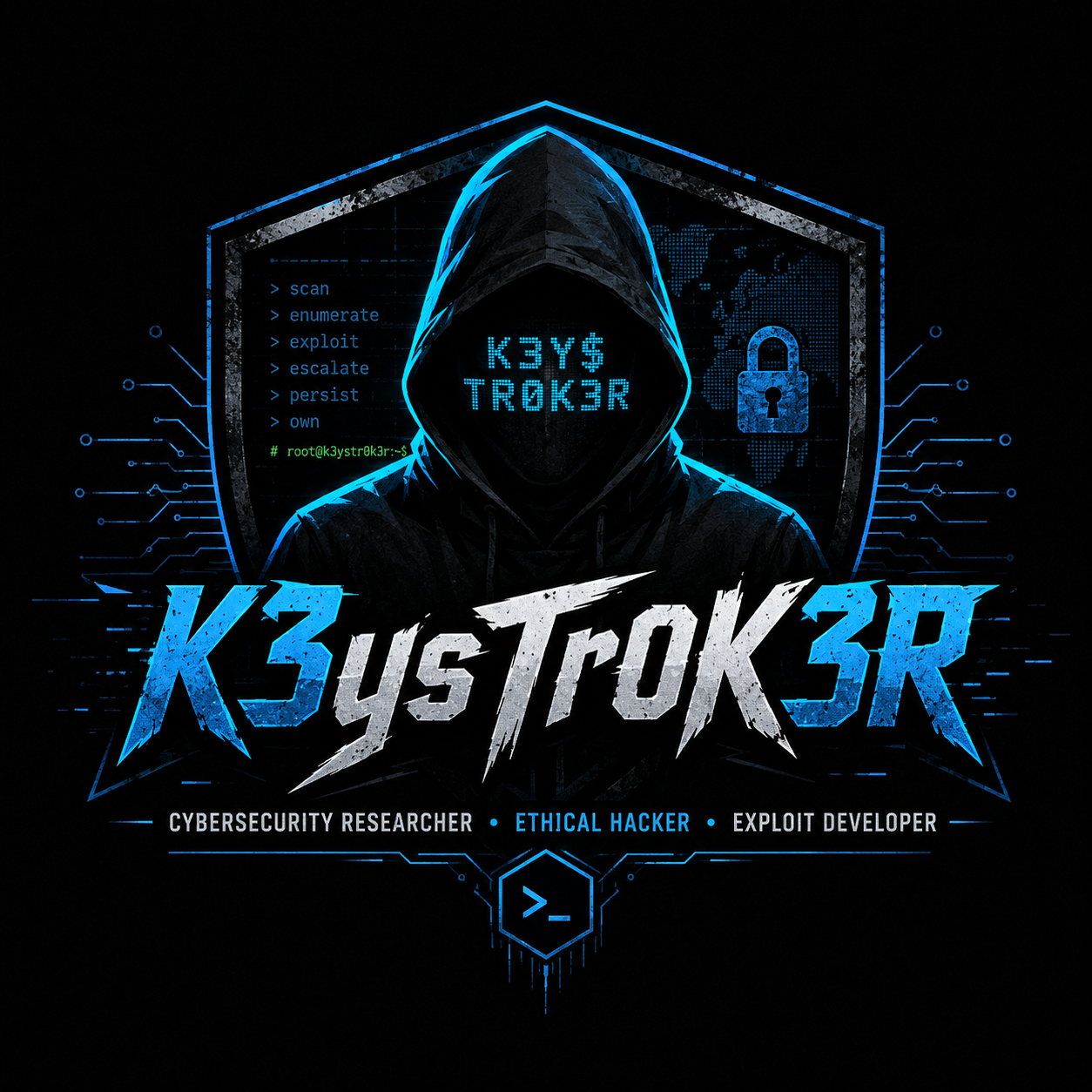 K3ysTr0K3R Logo