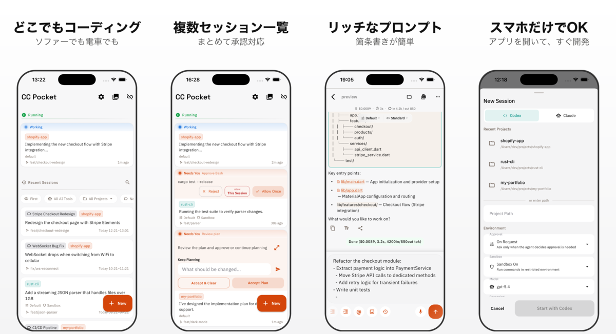 CC Pocket screenshots