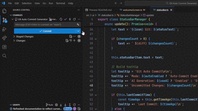 Git Auto Commit Generator