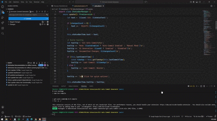 Generate Commit Message