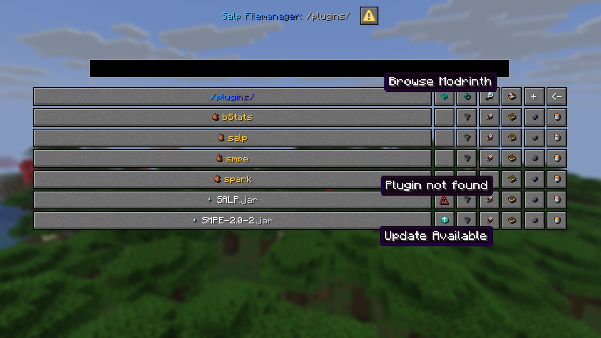 Plugin list