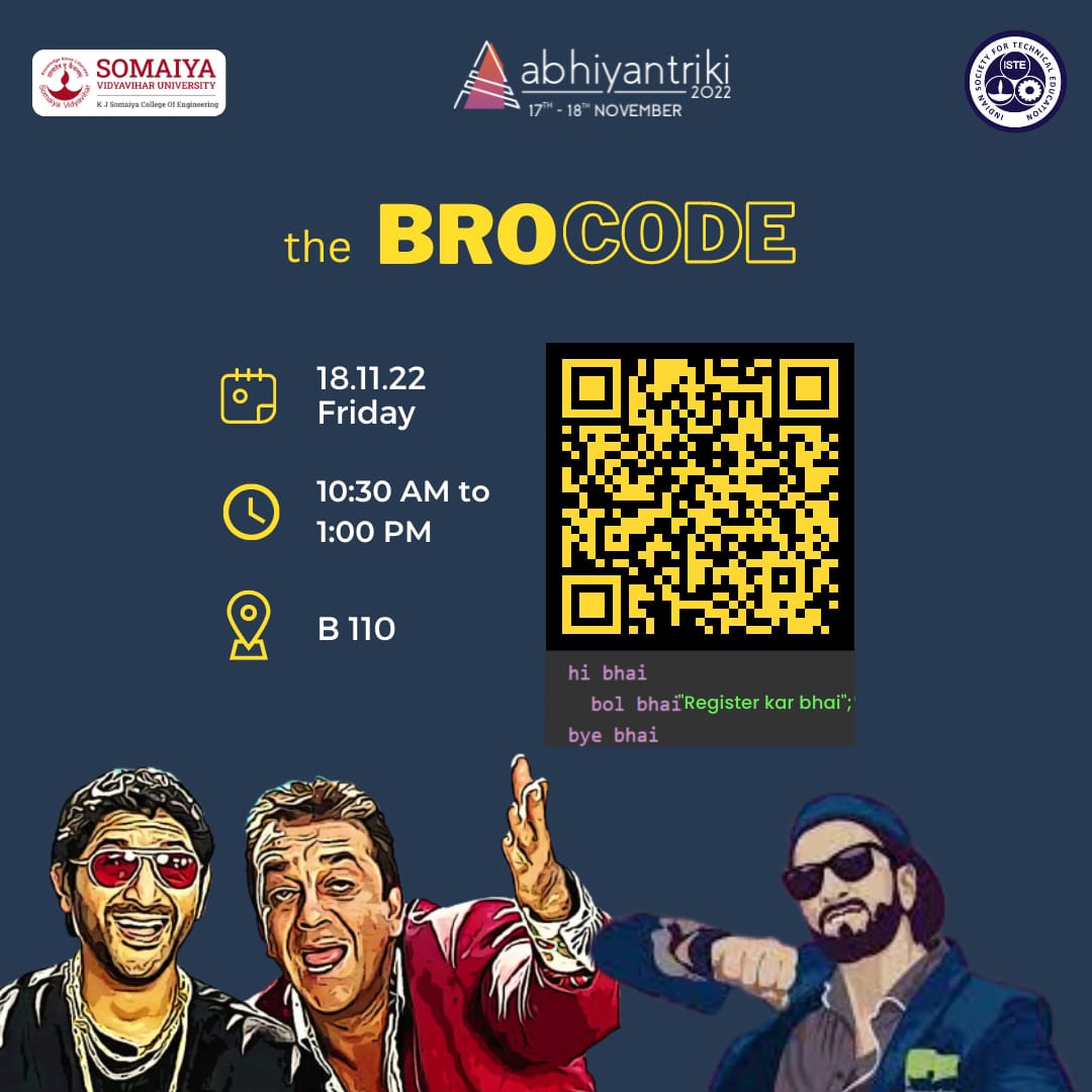 ABHIYANKTRIKI 2022: The Bro Code