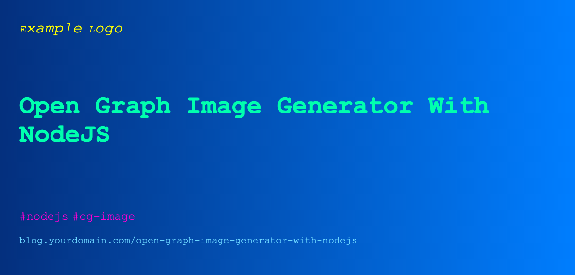 Generated OG Image Preview
