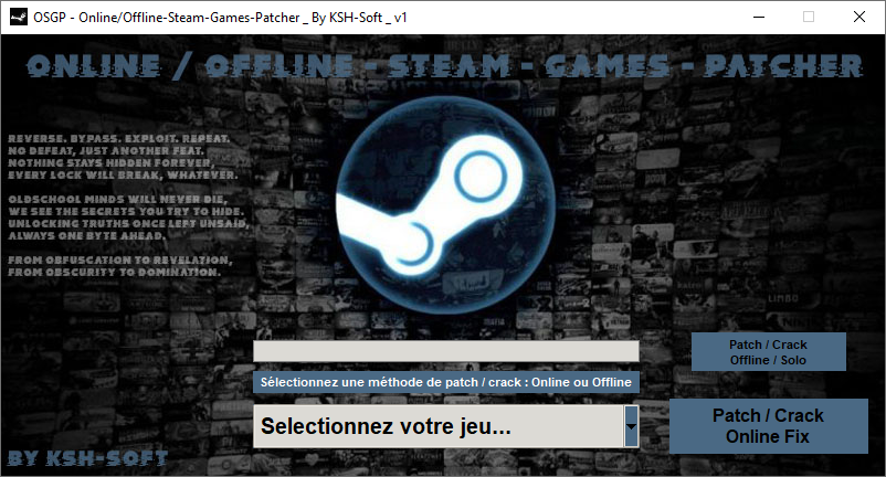 GitHub - KSH-Soft/OSGP: Online-Steam-Game-Patcher · GitHub
