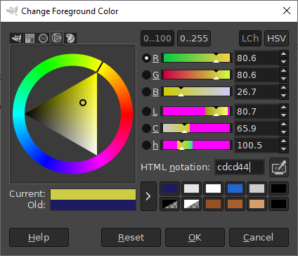 COLOR WHEEL SCREENSHOT