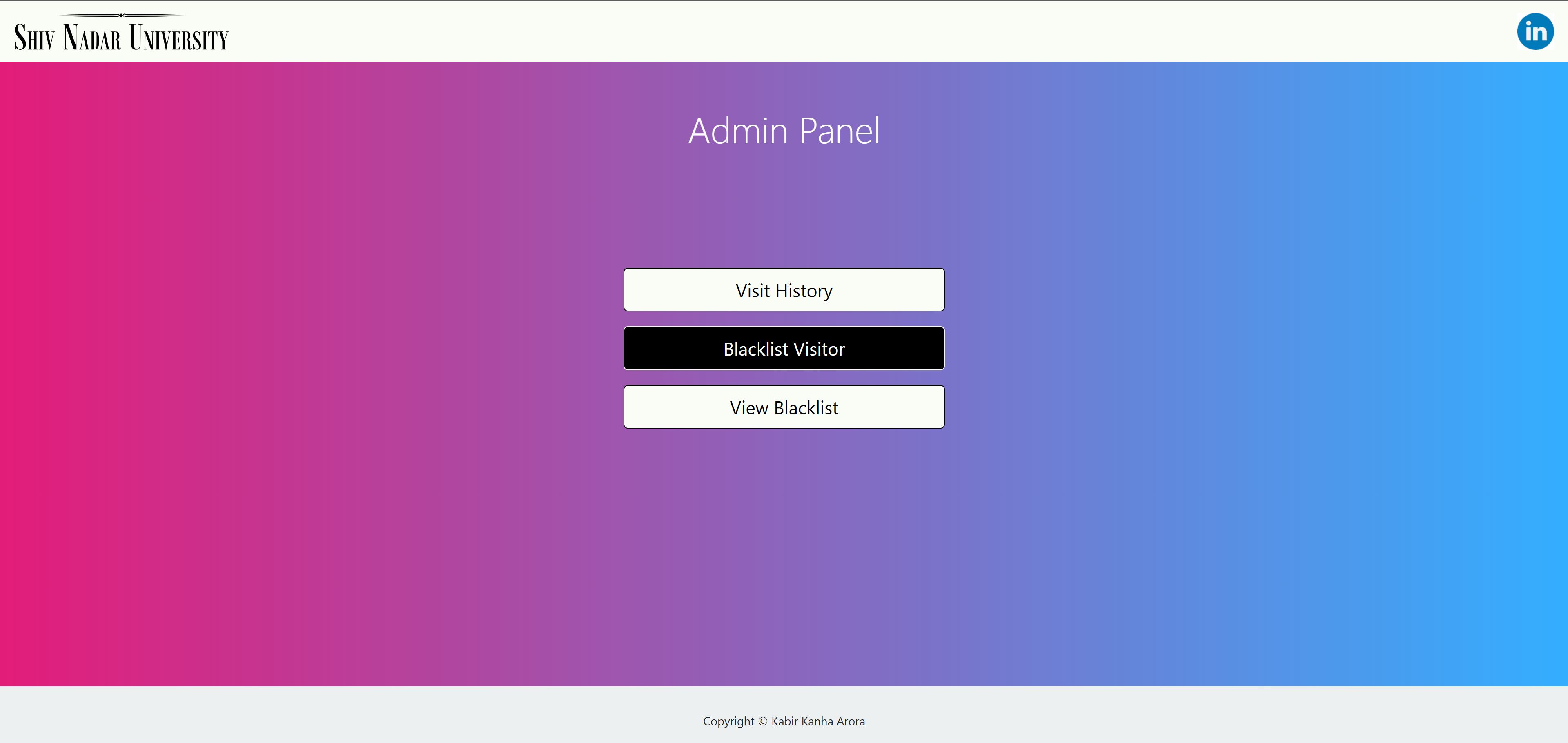 Admin Panel