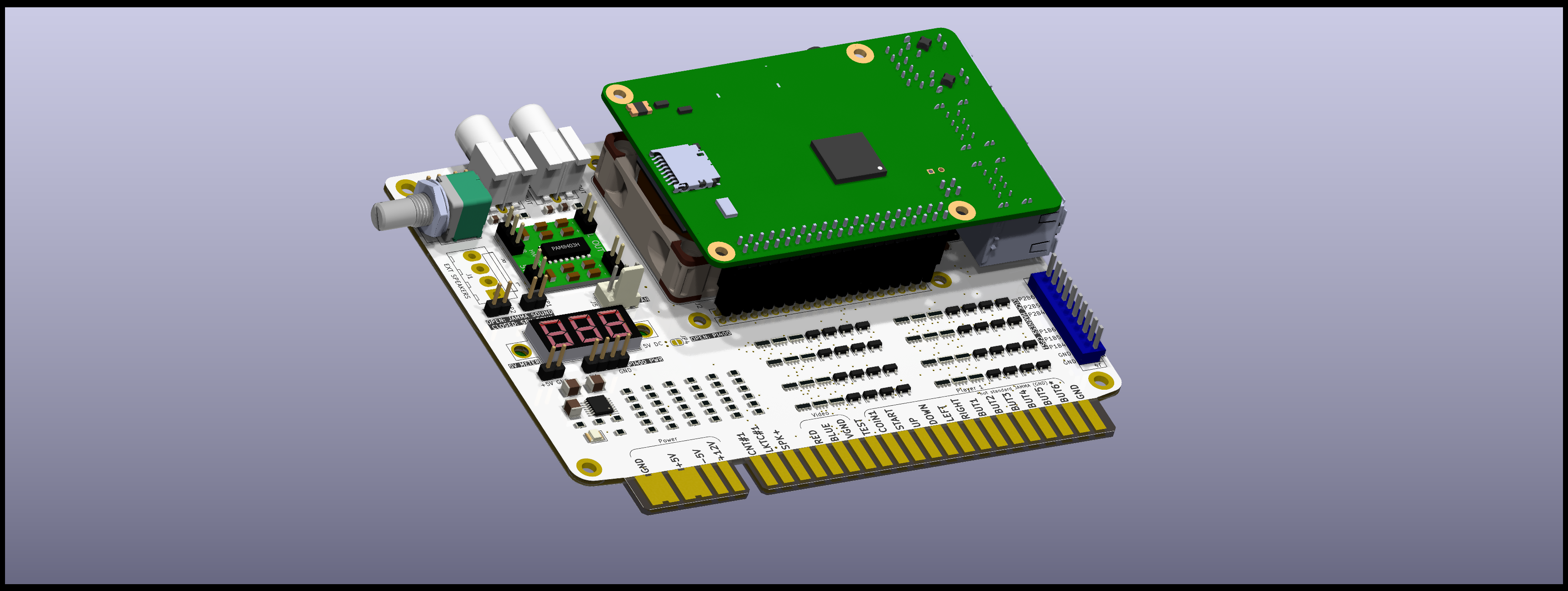 Jammanator pi, from the project README